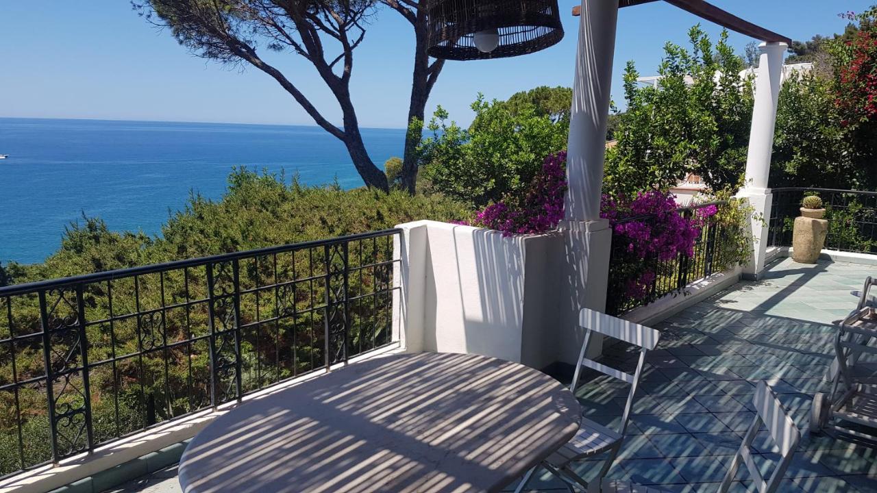 Amazing Villa Seafront On Circeo Mountain San Felice Circeo Exterior photo